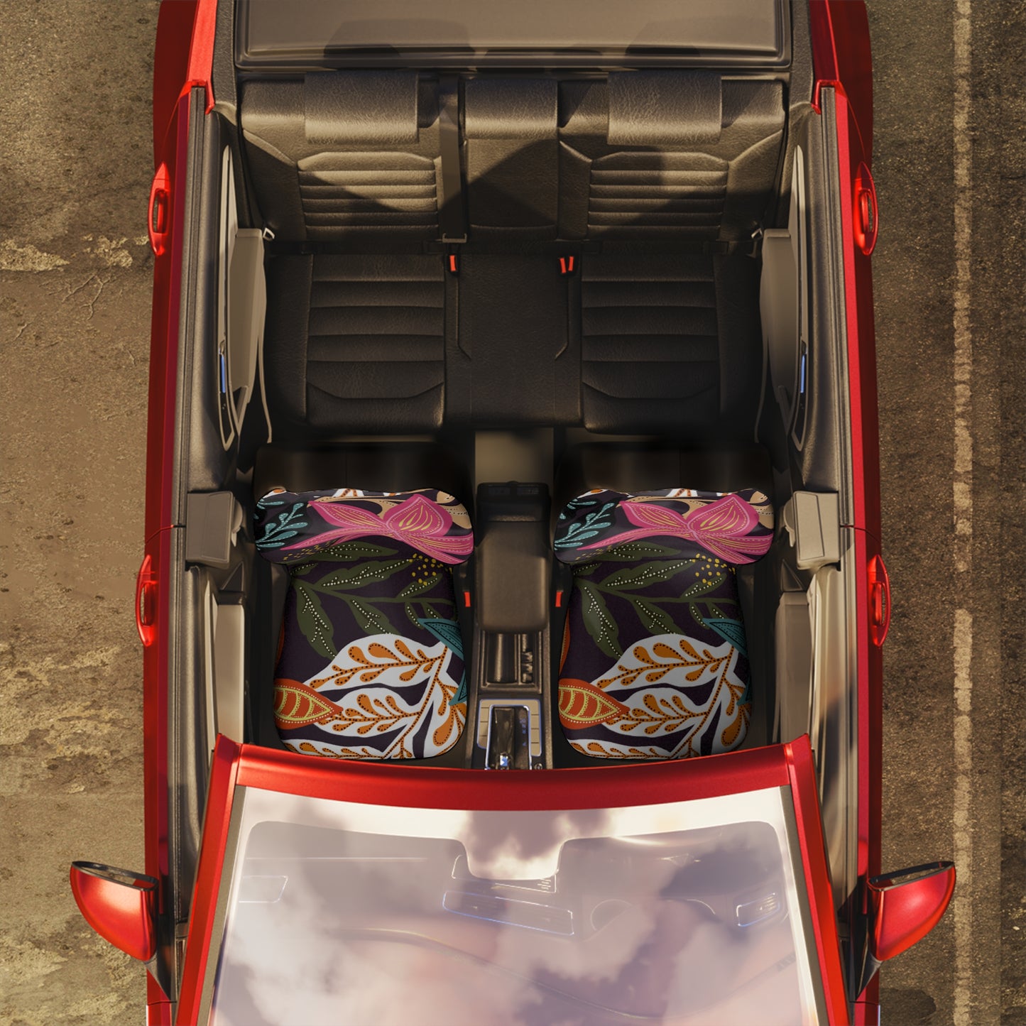 Floral Car Seat Cover