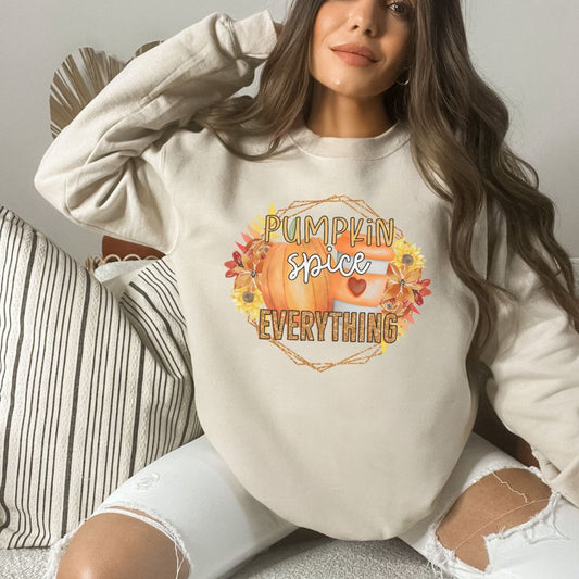 Pumpkin Spice Everything Fall Sweatshirt
