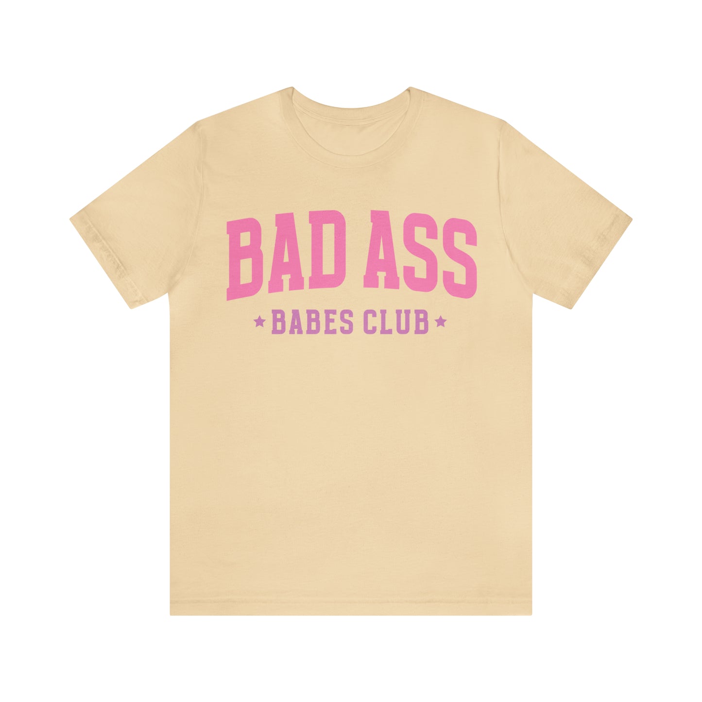 Bad Ass Babes Club Funny Sarcastic Shirt for Girls