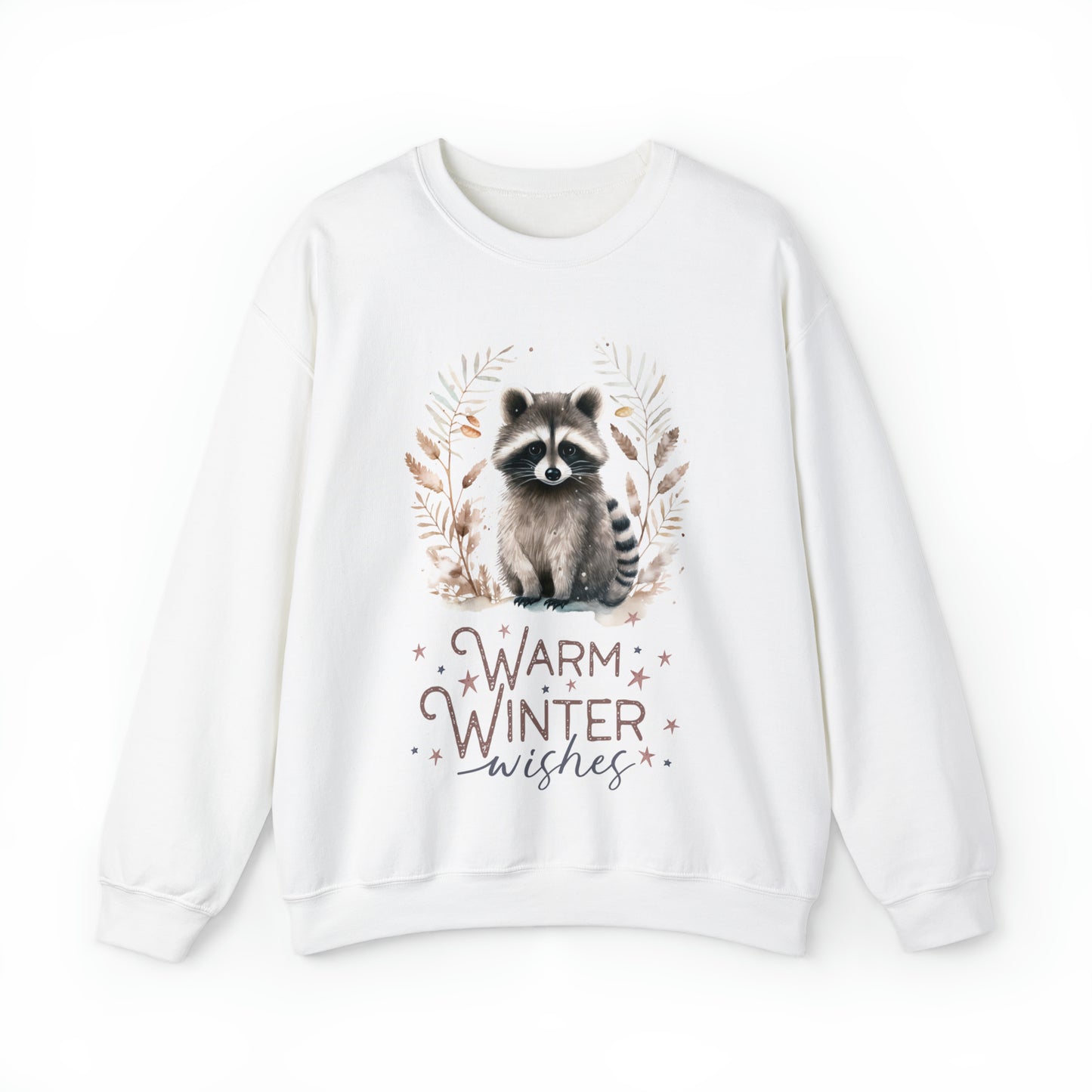 Warm Winter Wishes Racoon Wanderlust Sweatshirt