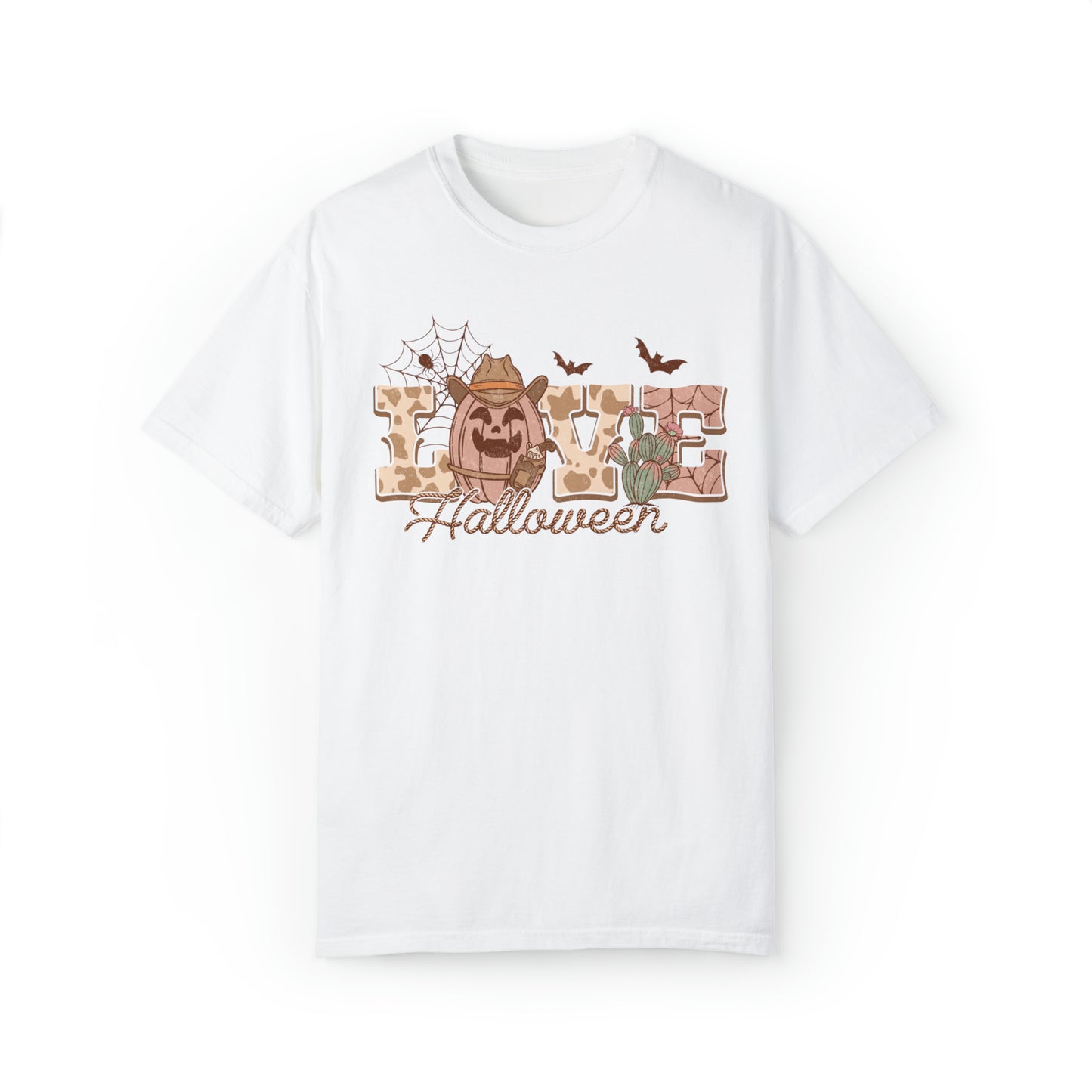 Halloween Love Western Comfort Colors Halloween Shirt