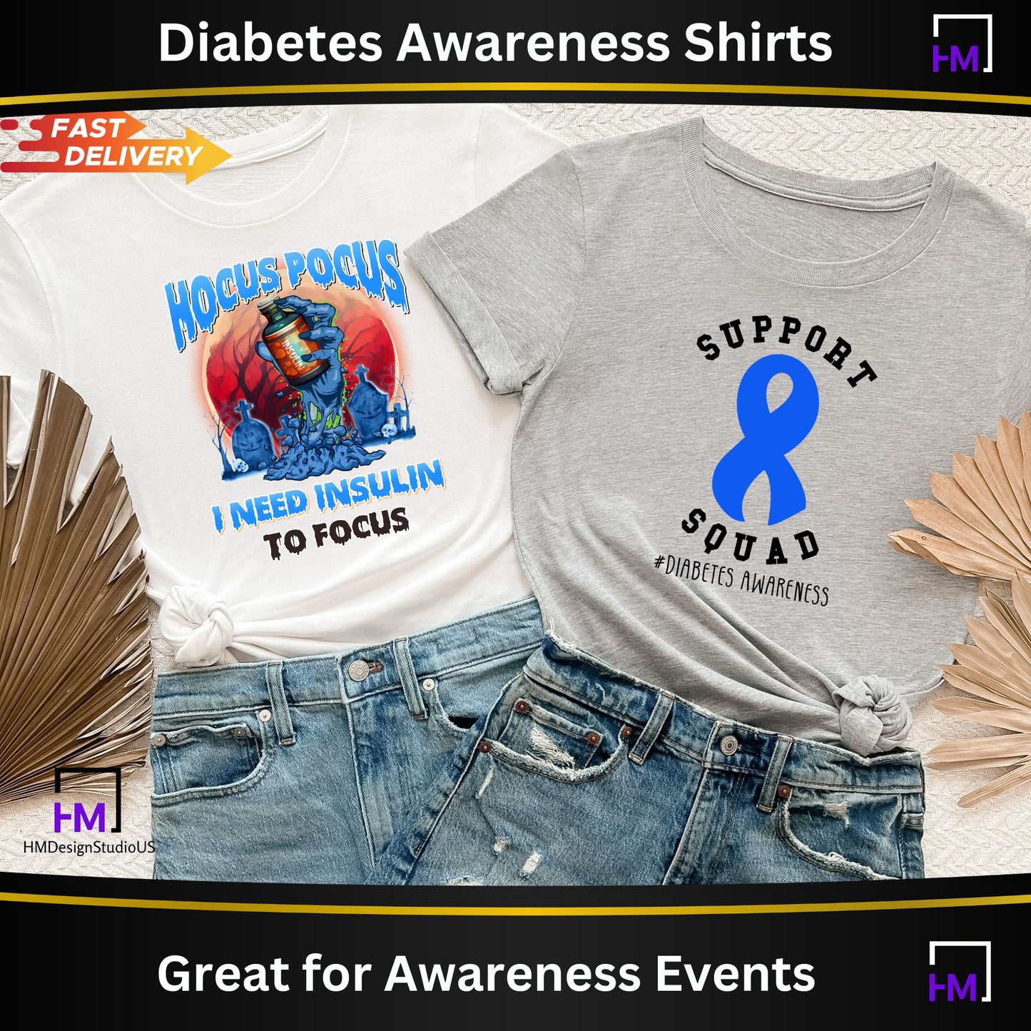Hocus Pocus I Need Insulin To Focus Diabetes Awareness Family Shirts