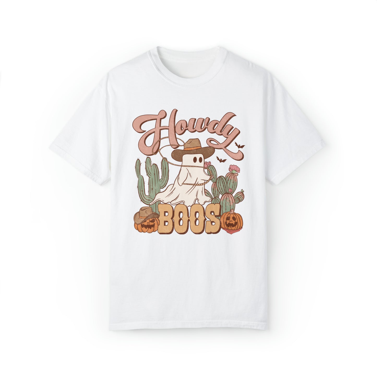 Howdy Boos Comfort Colors Halloween Shirt