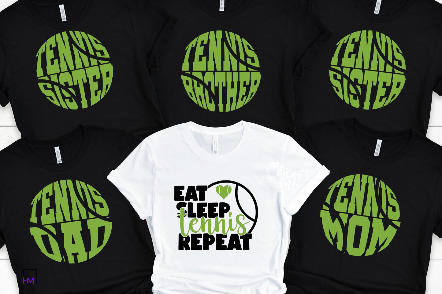Tennis Family Matching Shirts