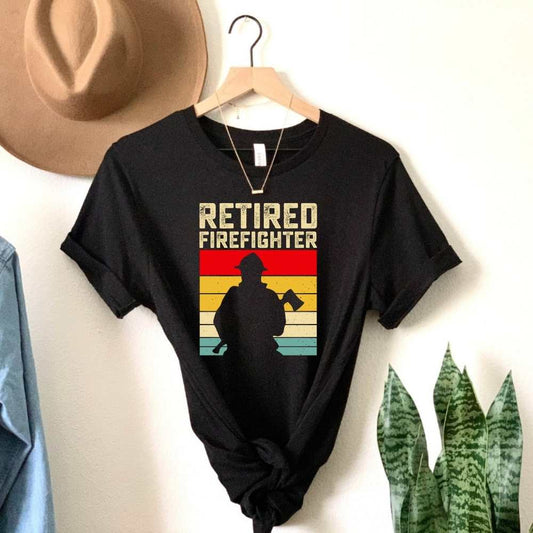 Retired Firefighter Shirt, Retirement Gift for Fireman