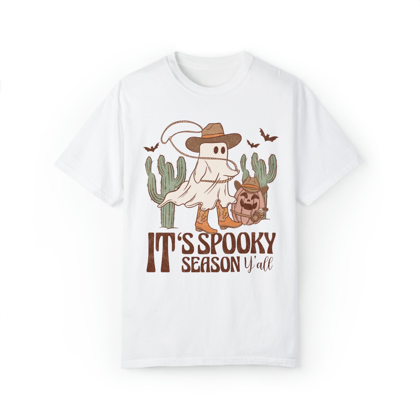 It's Spooky Season Yall...Comfort Colors Western Halloween Shirt