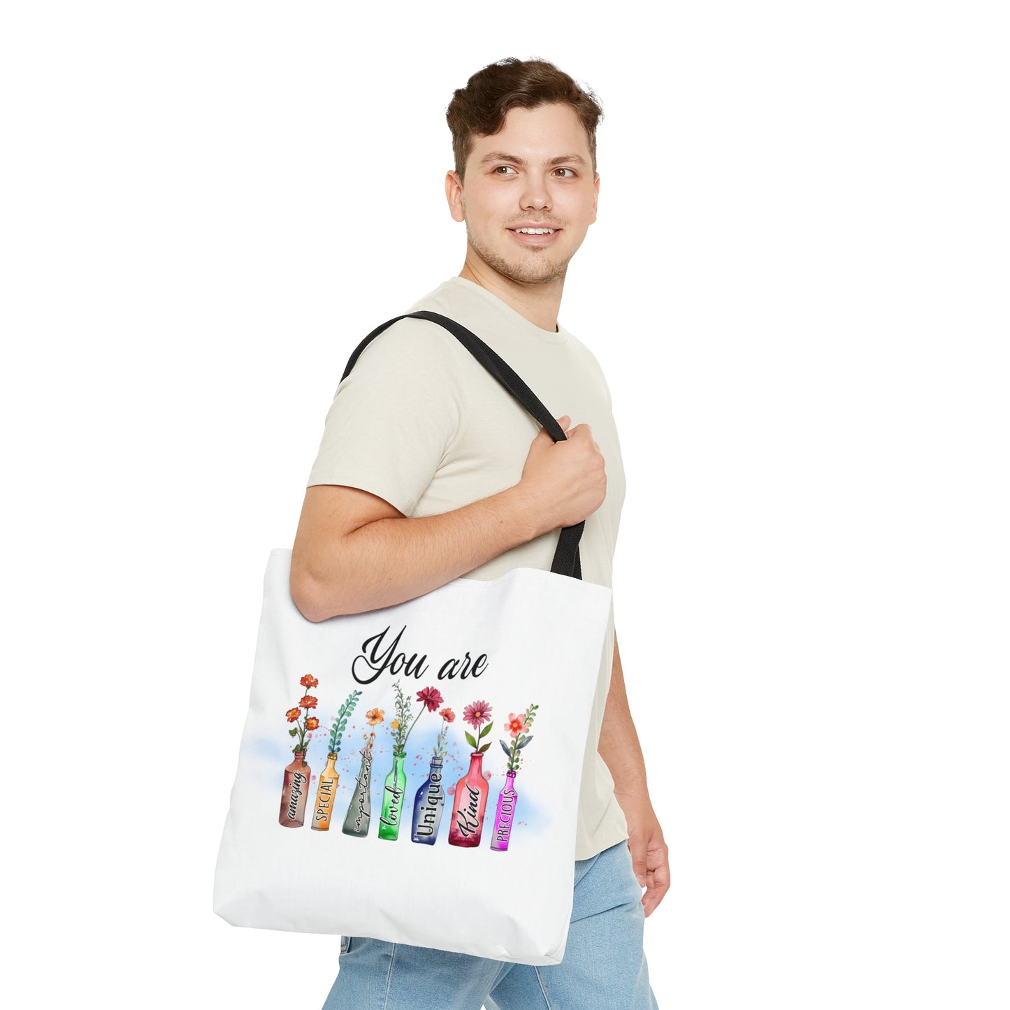 You Are, Inspirational Kindness Tote Bag