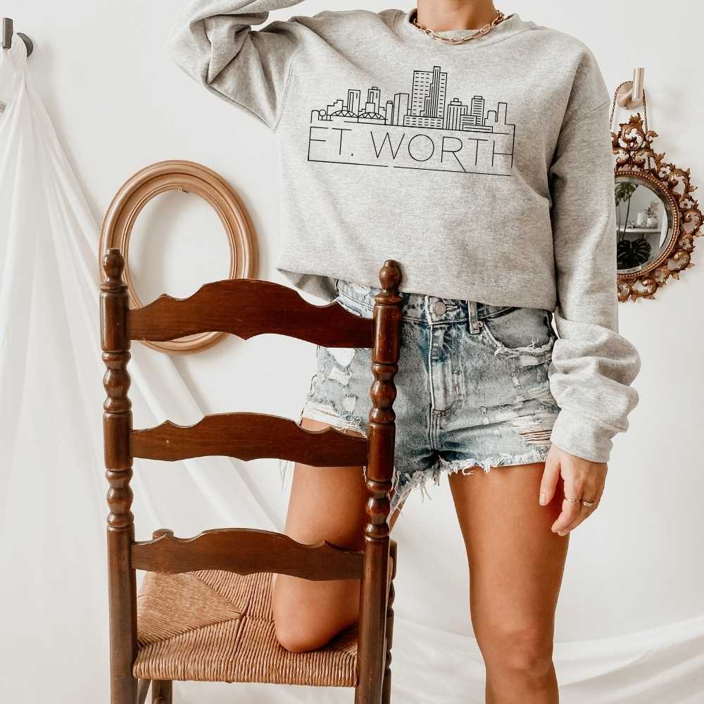 Ft. Worth Skyline Shirt - HMDesignStudioUS