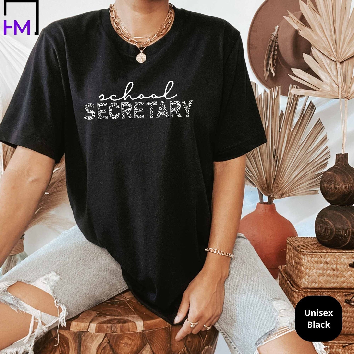 School Secretary Shirt, School Administration Gift