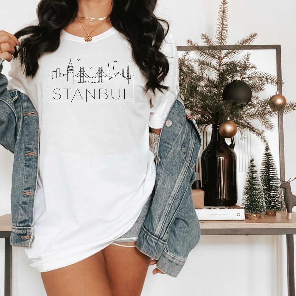 Istanbul Landmarks Shirt - HMDesignStudioUS