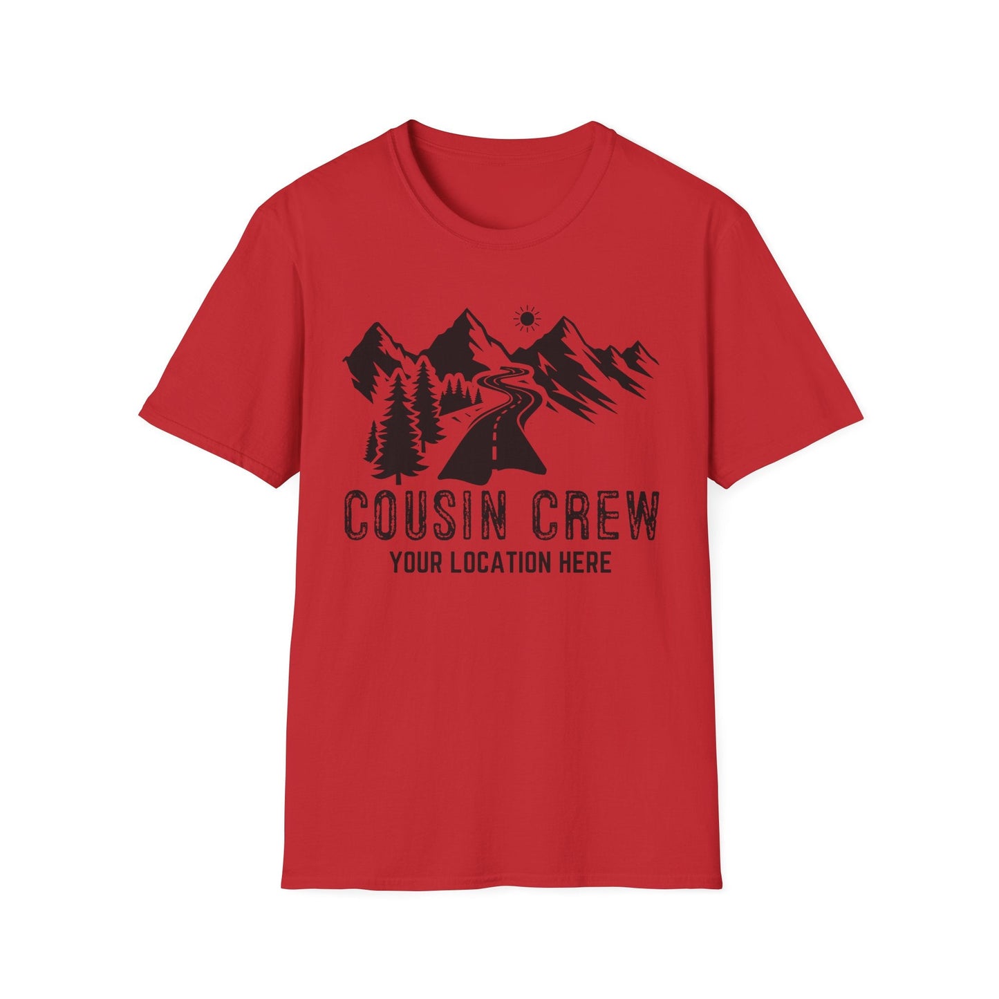Personalized Cousin Crew T-Shirt - Adventure Awaits - HMDesignStudioUS