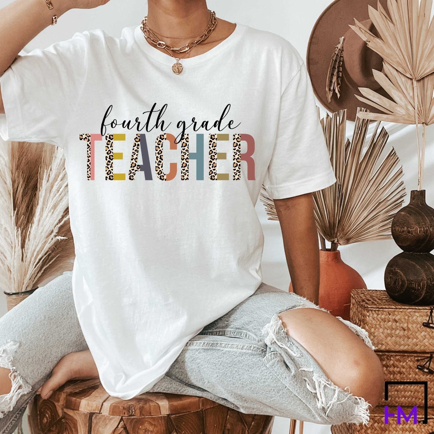 4th Grade Teacher Shirt, Great for New Teacher, Teacher Teams & Appreciation Gifts