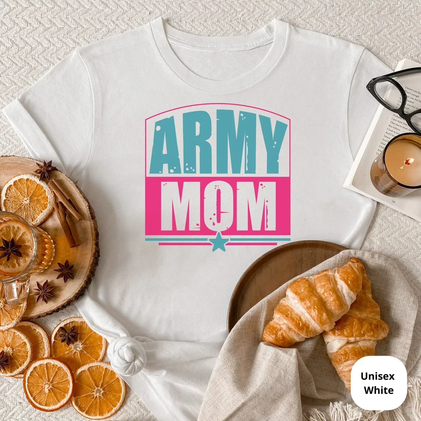 Army Mom Shirt, Mother's Day Gift for Military Mom