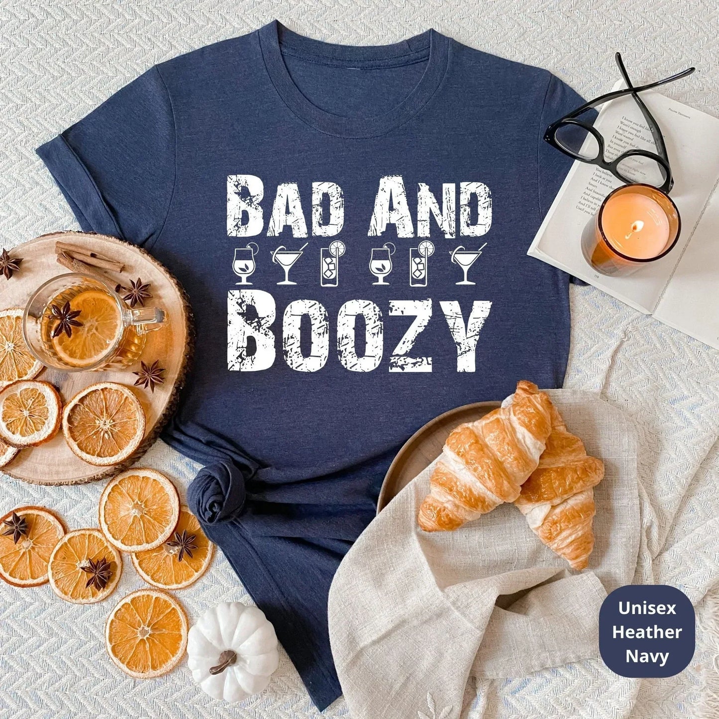 Bad and Boozy, Funny Cruise Shirt