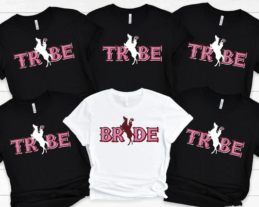 Bride Tribe Shirts, Country Bachelorette Party Shirts