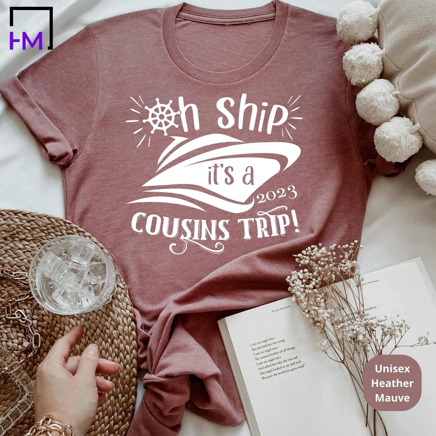 Cousin Crew Shirts, 2023 Cousins Cruise T-shirts