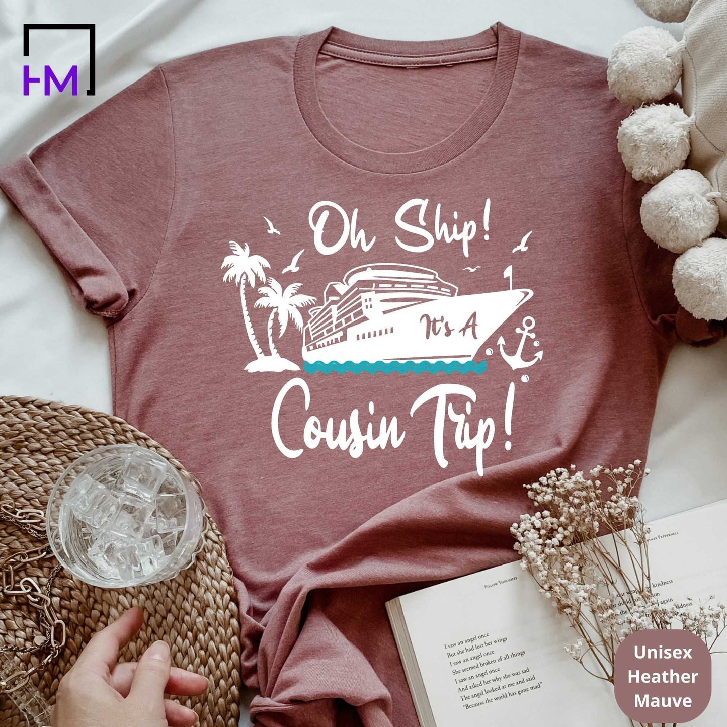 Cousins Cruise Shirts for Girls Trip