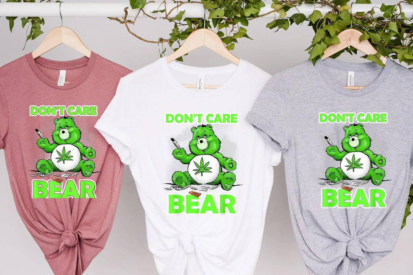 Don't Care Bear, Funny Stoner Shirt