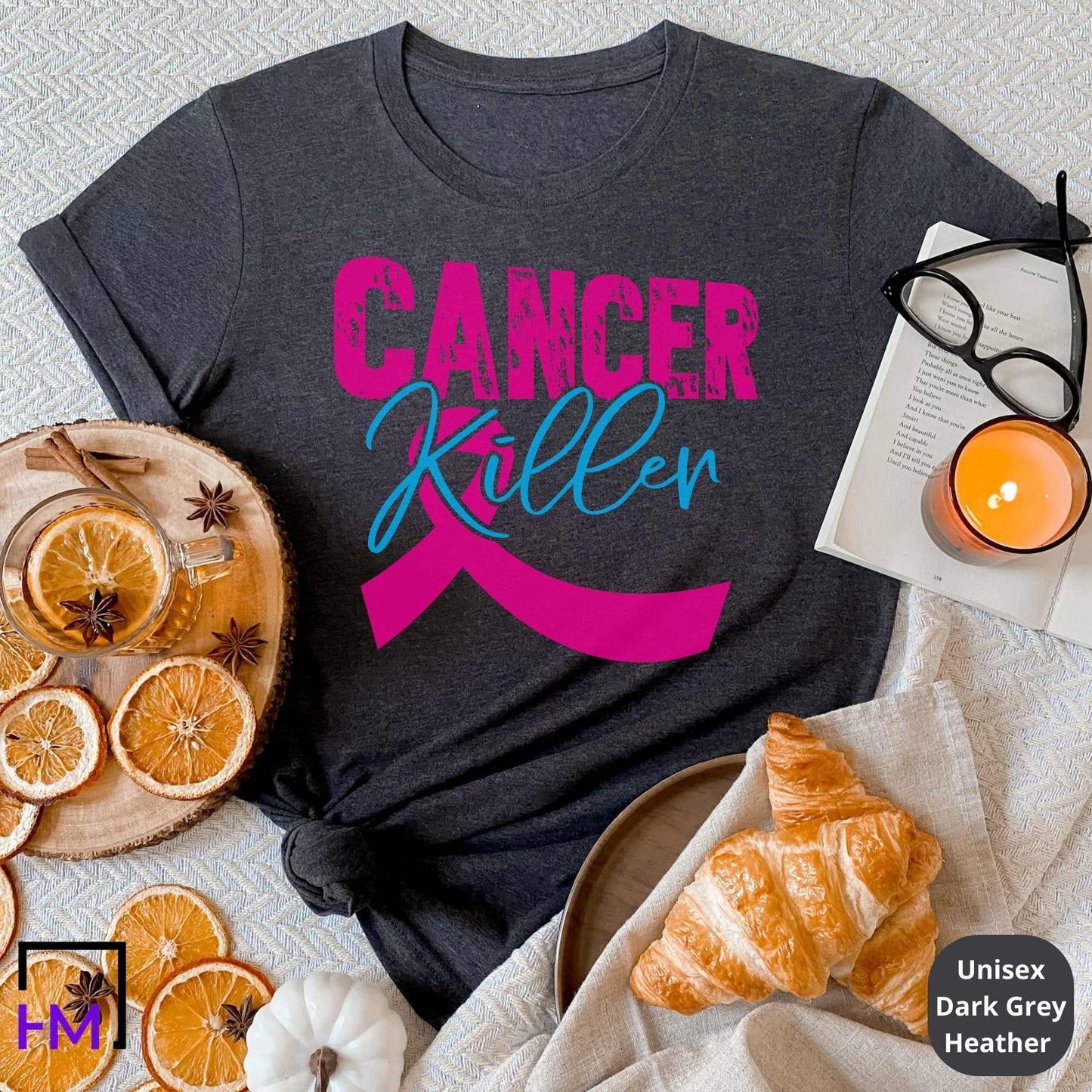Fight Cancer in Every Color T-shirt, World Cancer Awareness Gift, Cancer Ribbon Tee, Cancer Survivor Sweater, Pink Cancer Support Sweatshirt