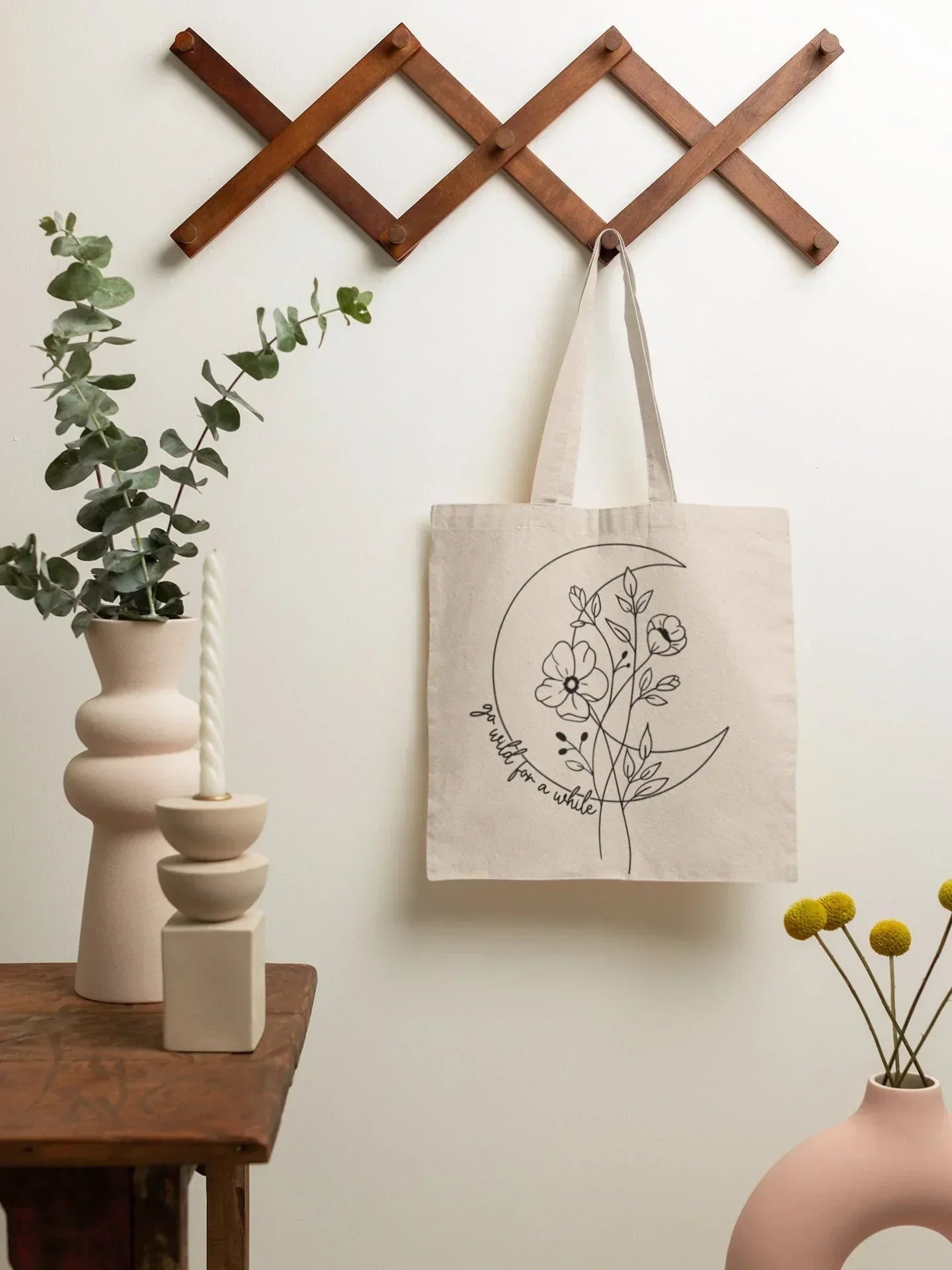 Tote bag cute sales design