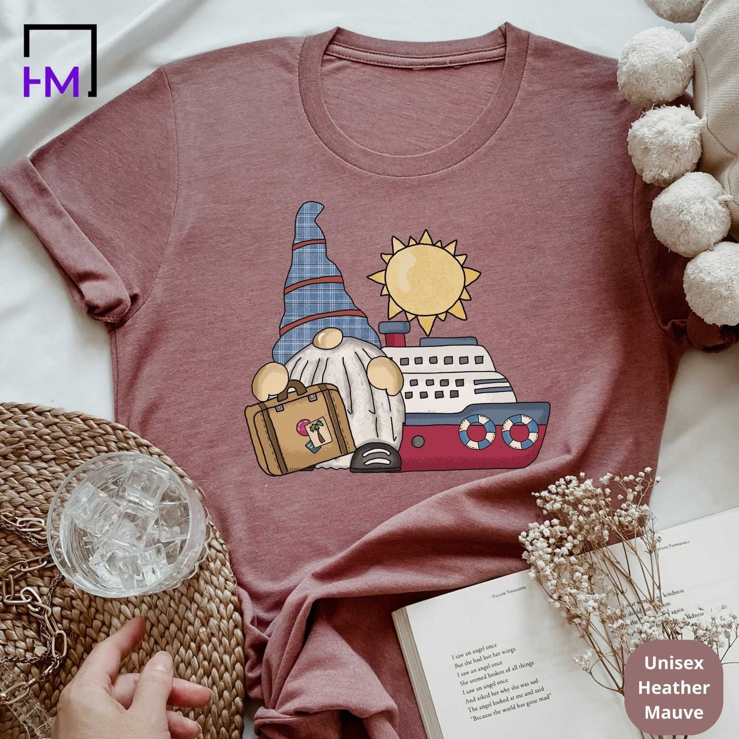 Gnome Cruise Shirts for Girls Trip