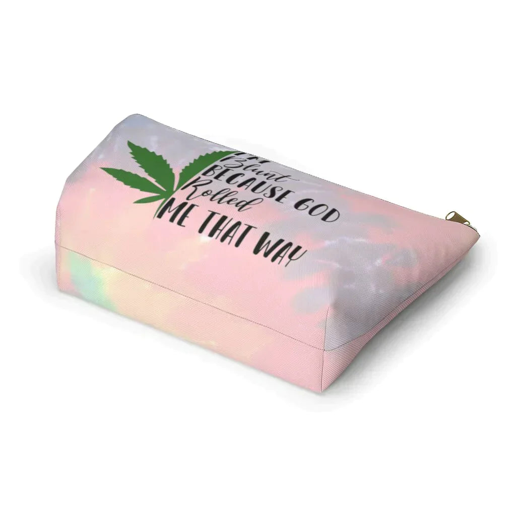 I'm Blunt Tie Dye Stash Bag, Stoner Girl, Stoner Gift for Her, Funny Makeup Bag, Funny Weed Bag, Stoner Gift, Funny Gift for stoner, Stasher