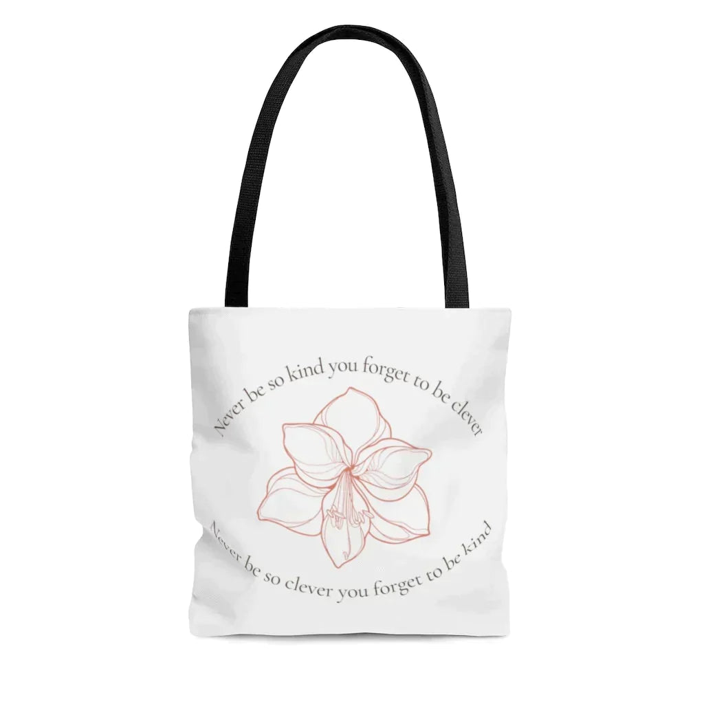 Motivational Tote Bag with Pockets, Kindness Large Canvas Reusable Bag, Beach Bag, Concert Bag, Best Friend Gift, Mindset Grocery Bag
