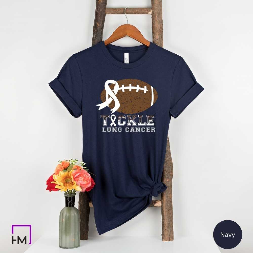 Tackle Lung Cancer Awareness T-Shirt