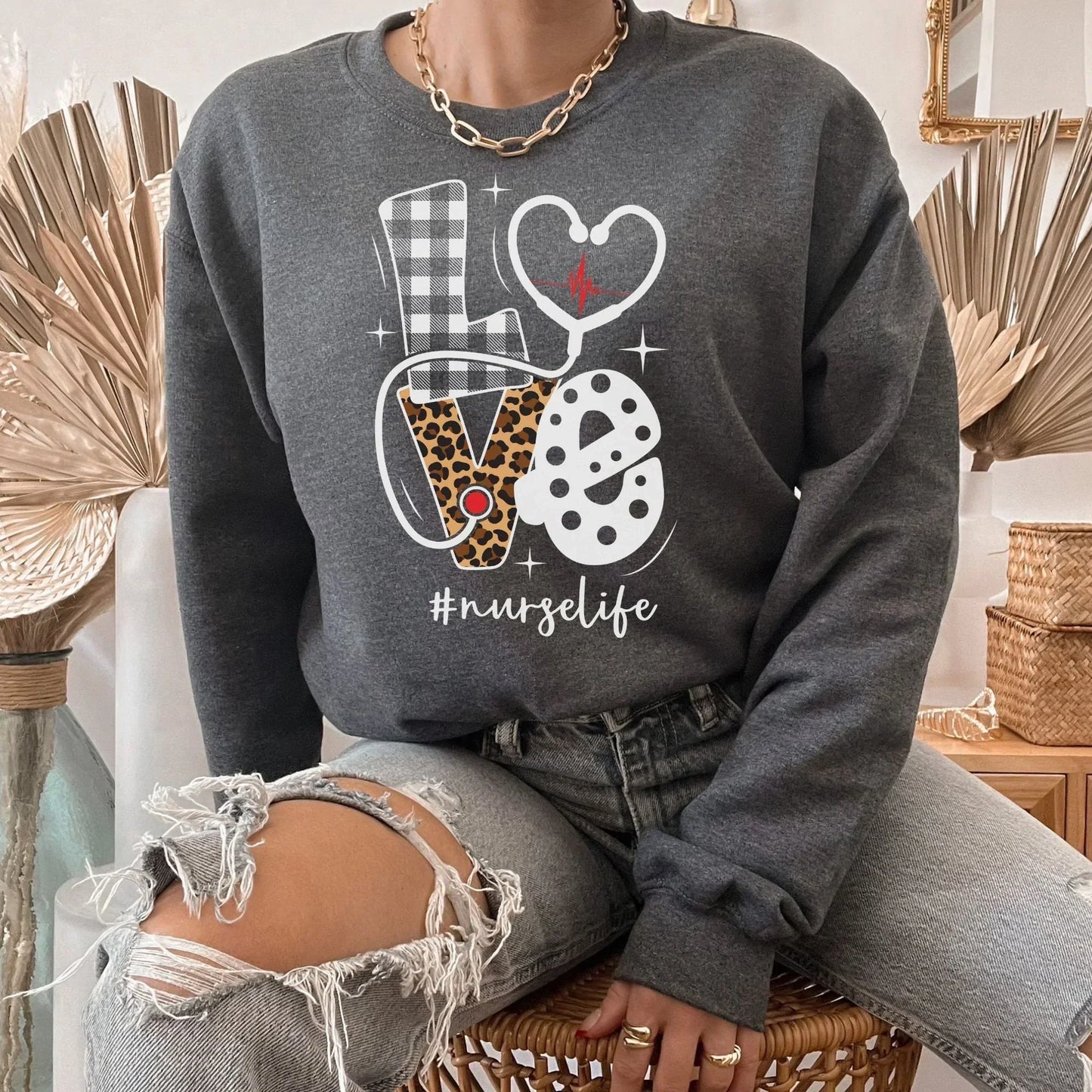 Nurse Love Shirt | Great for Students, Practitioners, New Grads, RN, ICU Oncology, Pediatric, ER, L&D, Retired Nurse Week Appreciation Gift