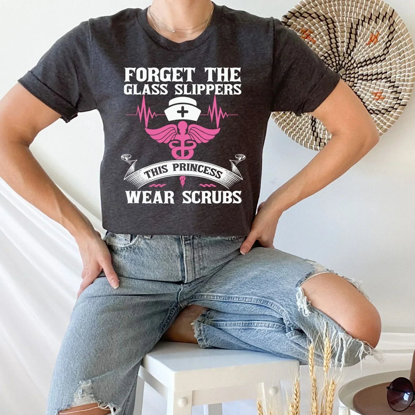 Nurse Shirt-Great for Students, Practitioners, New Grads, RN, NiCU ICU Oncology, Pediatric, ER, L&D, Registered Nurse Week Appreciation Gift