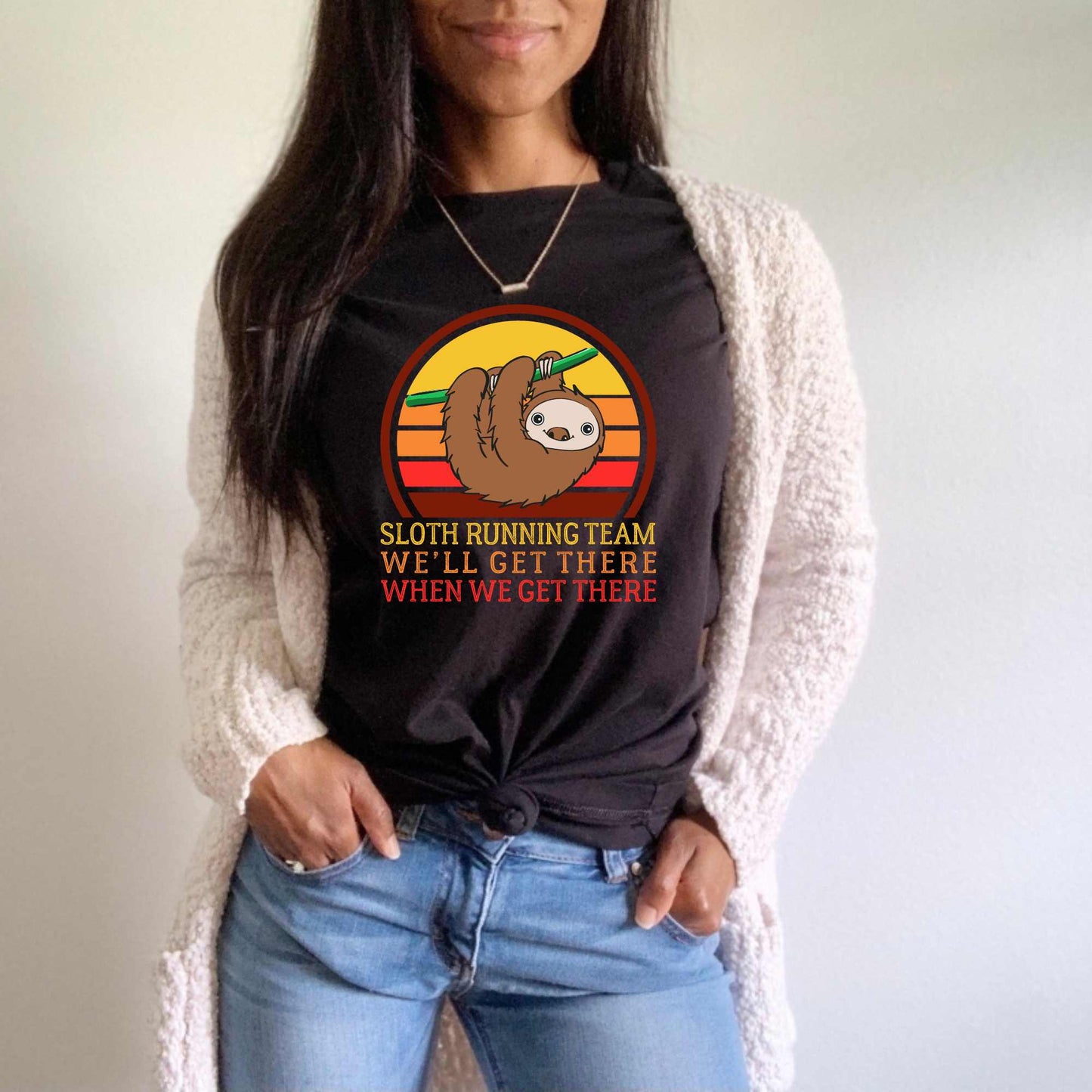 Sloth Running Shirts for Women or Men