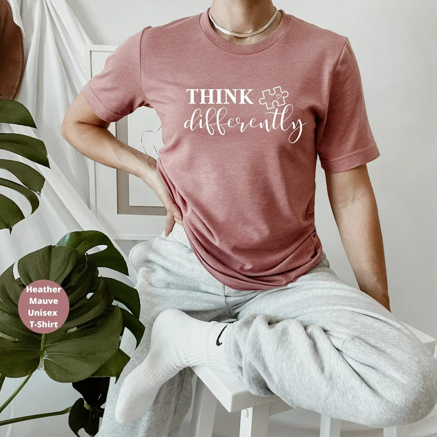 Special Education Shirts, Think Differently, Teacher Shirt, Inclusion Matters, Autism Awareness, Neurodiversity Shirt, Gift for Mom