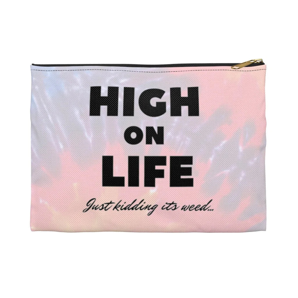 Stoner Girl, Stash Bag, Funny Makeup Bag, Funny Weed Bag, Stoner Gift, Funny Gift for Stoner, Weed Gift, Stoner Accessories, Weed Storage