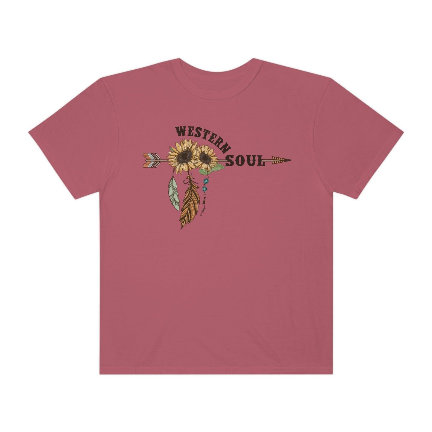 Western Soul Comfort Colors Western Graphic Shirt | Cowgirl T-Shirt