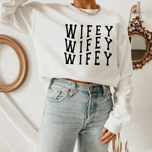 Wifey Shirt, Wife Sweatshirt, Future Mrs Shirt, Bride Shirt, Hubby Wifey Shirts, Wifey Hubby Shirts, Wifey Gift, Wifey Sweaters, Wifey Hoodie