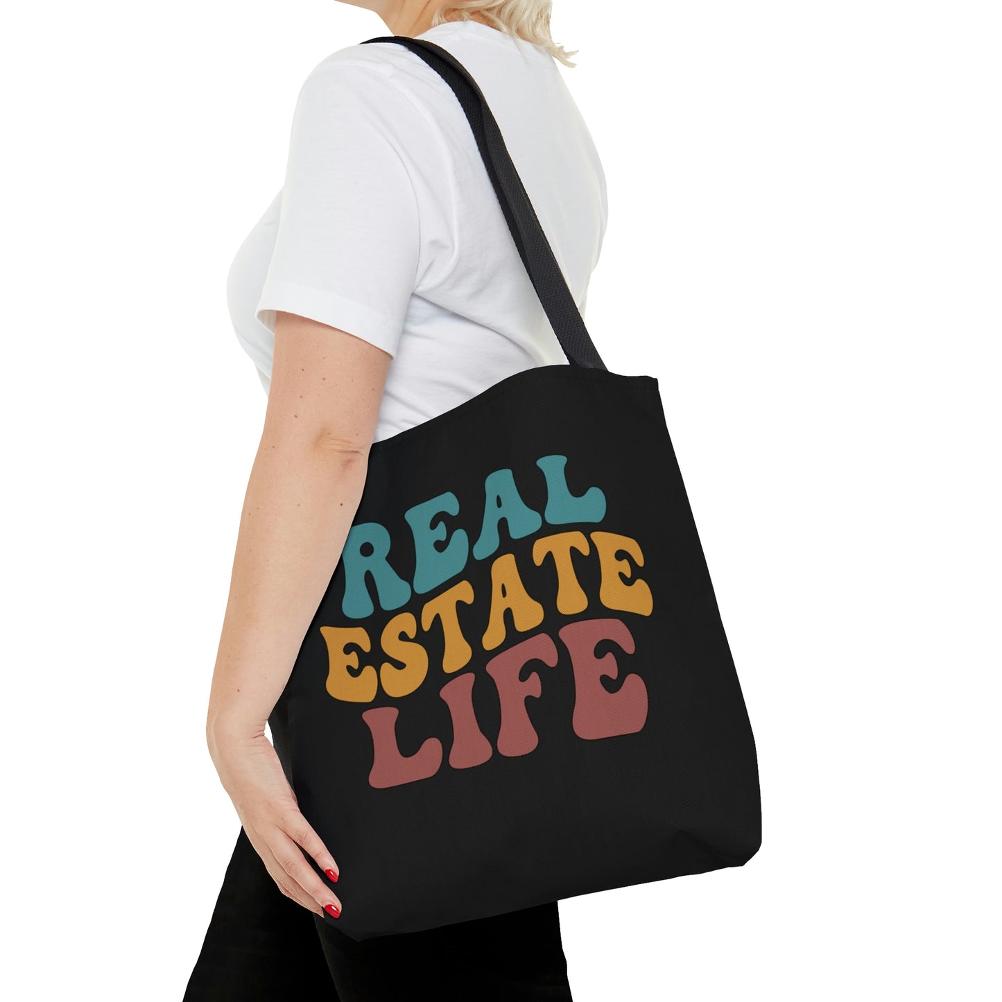Retro Realtor Tote Bag