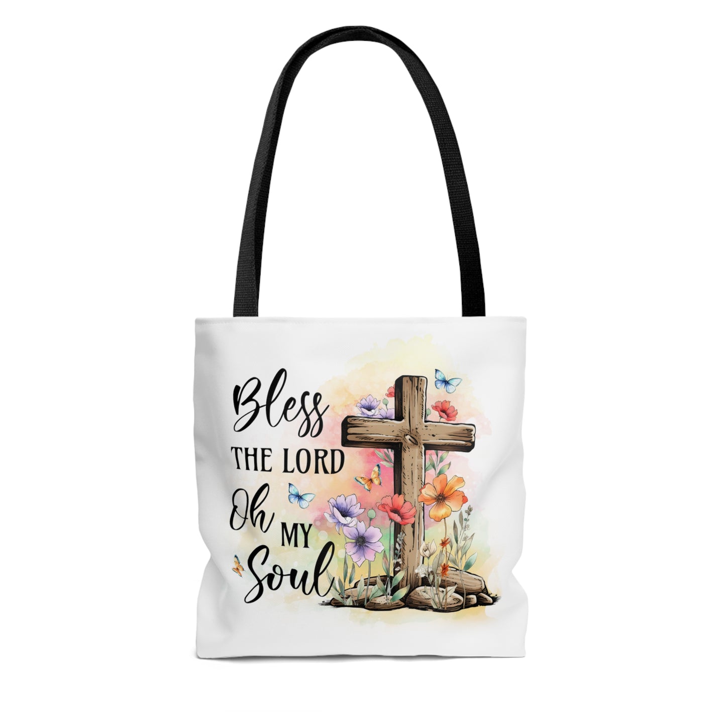 Bless The Lord Religious Tote Bag, Christian Gifts