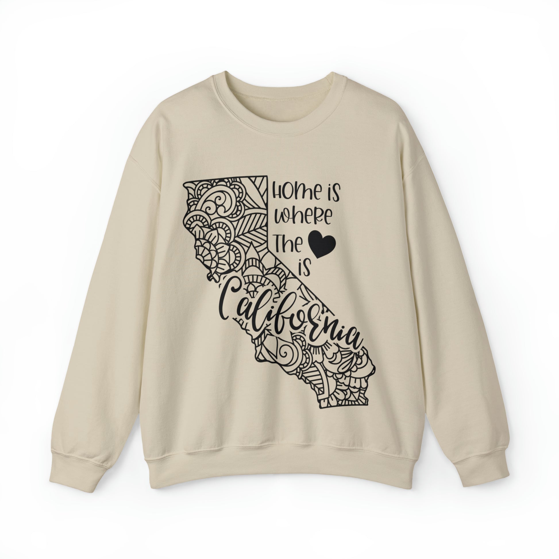 Home is Where the Heart is California Sweatshirt