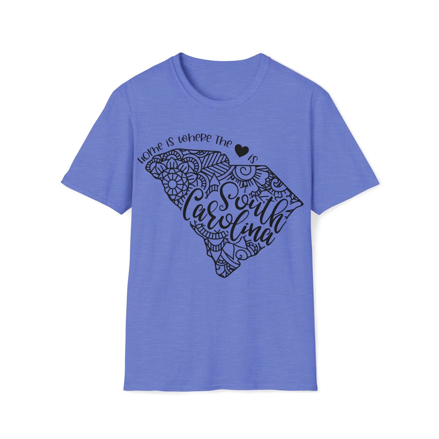 Home is Where the Heart is South Carolina T-Shirt