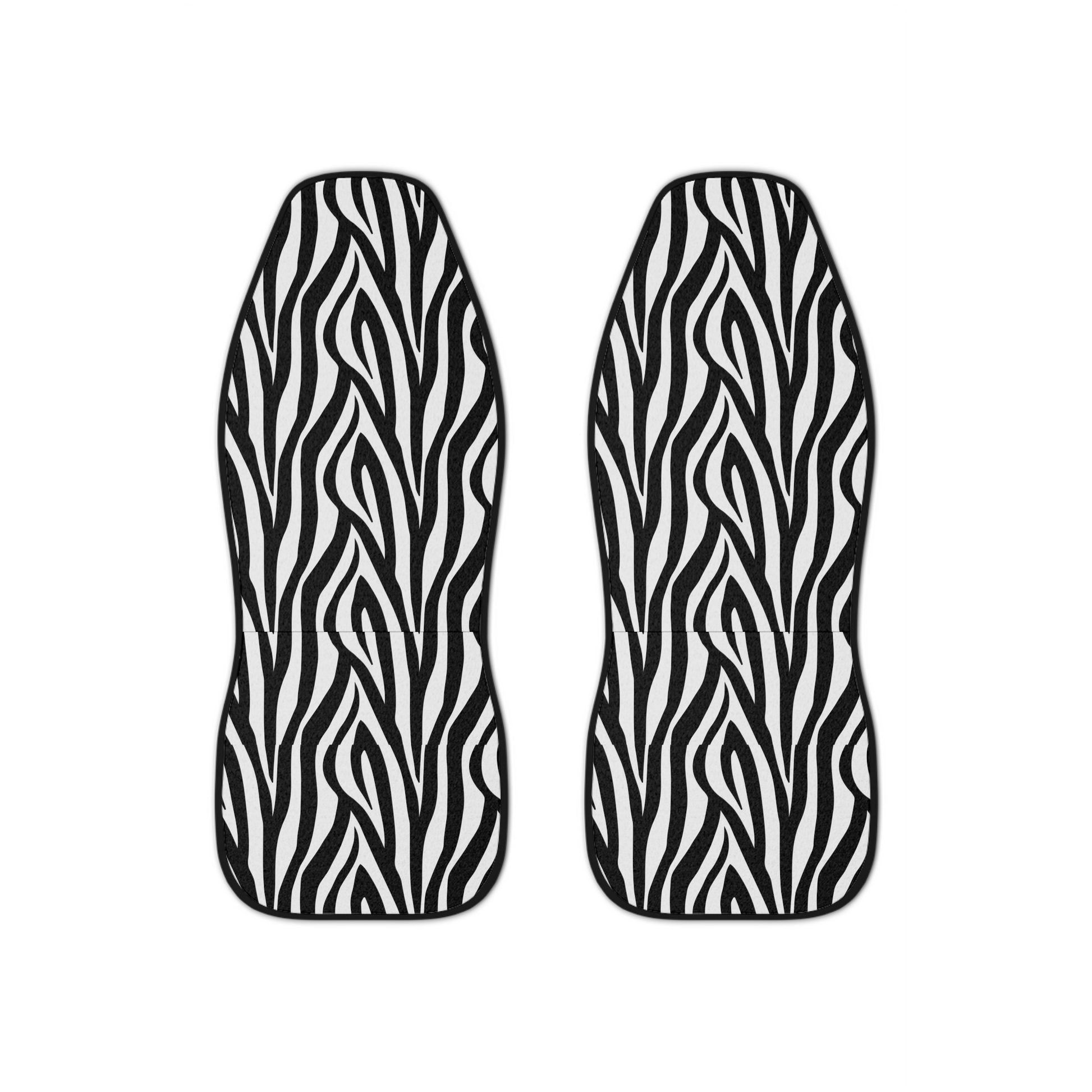Zebra Print Car Seat Cover