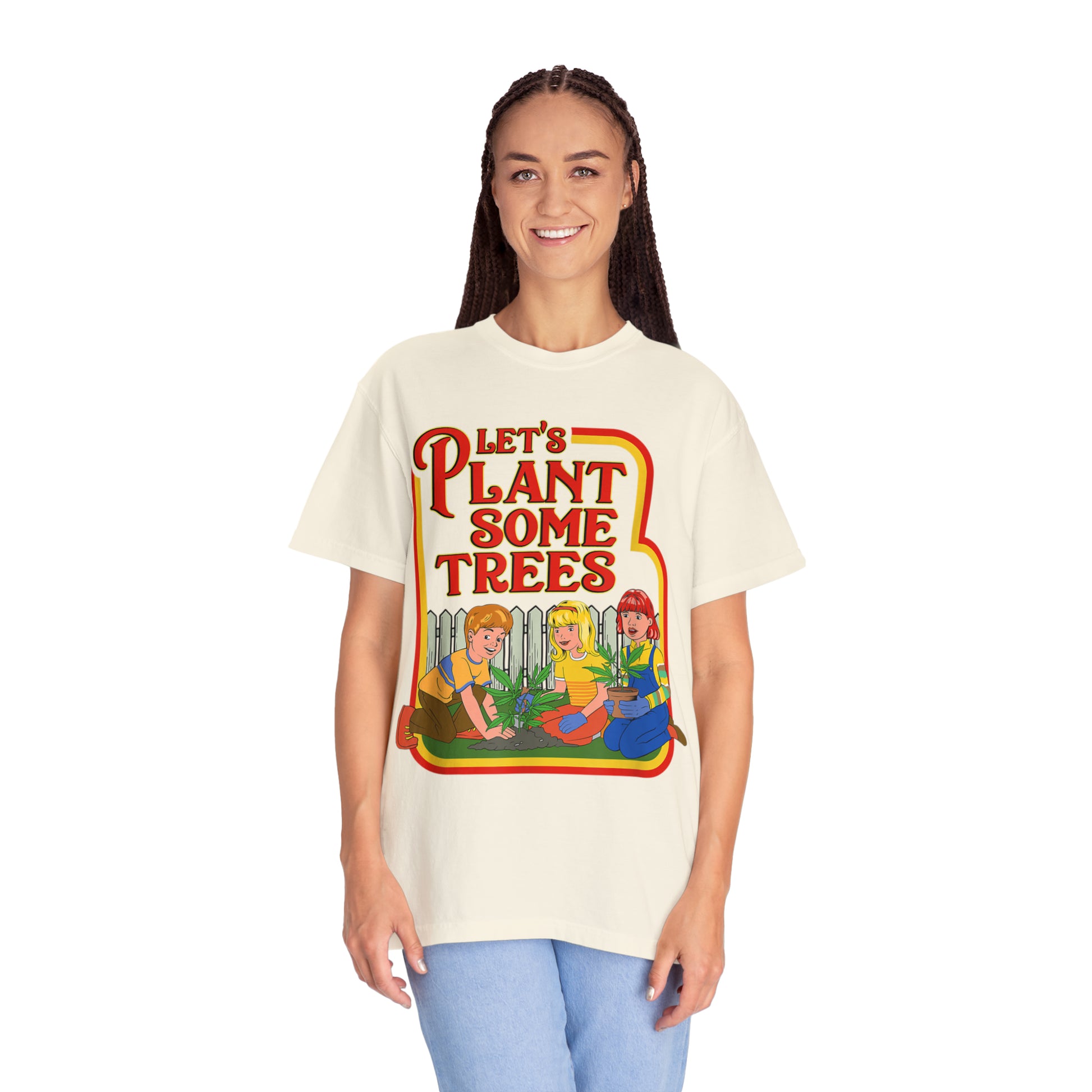 Let's Plant Some Trees, Comfort Colors Stoner Shirt