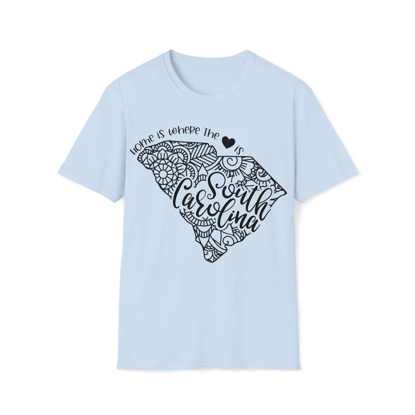 Home is Where the Heart is South Carolina T-Shirt