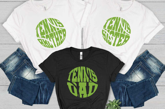 Tennis Family Matching Shirts
