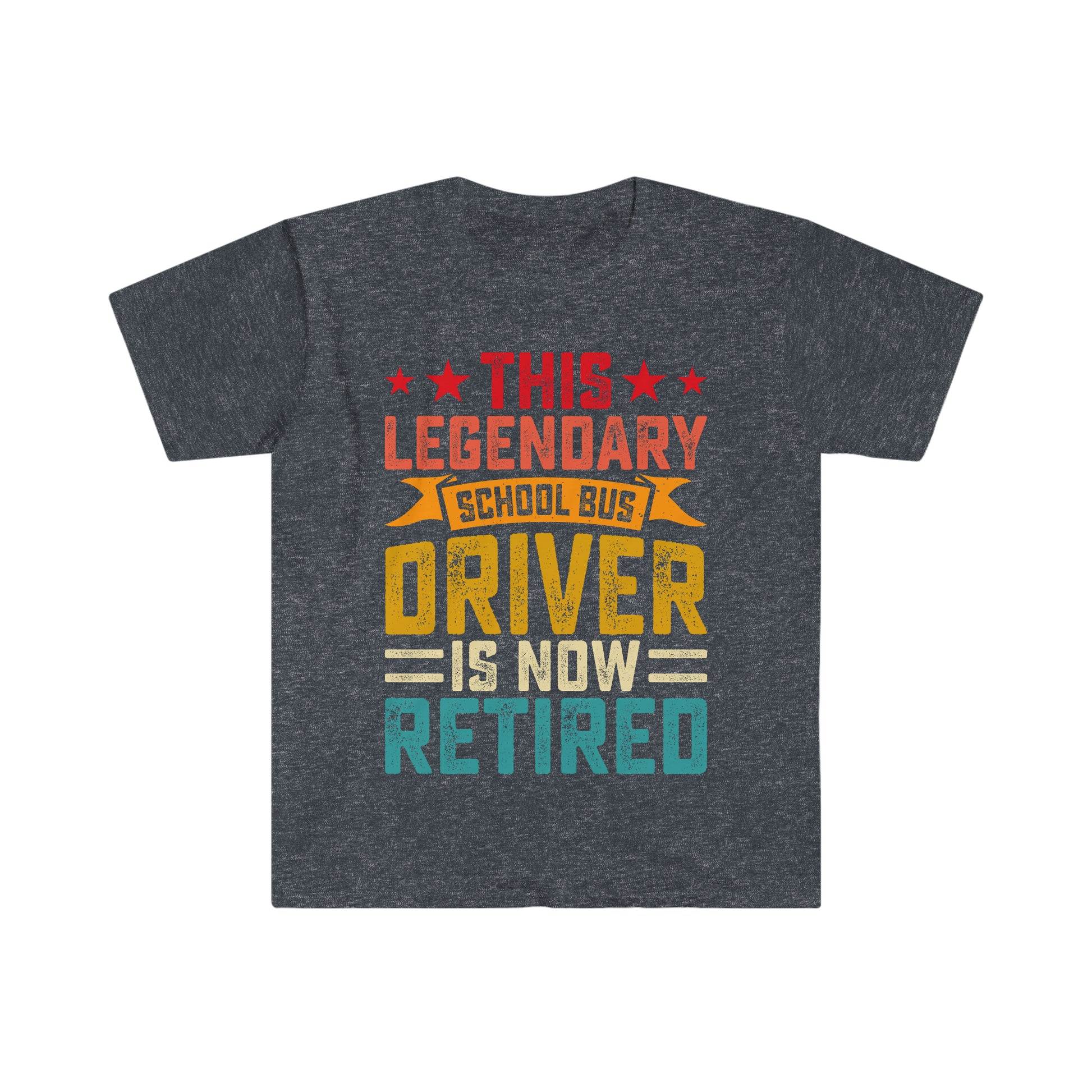 Retirement Shirt for School Bus Driver, Gift for Retired School Bus Driver