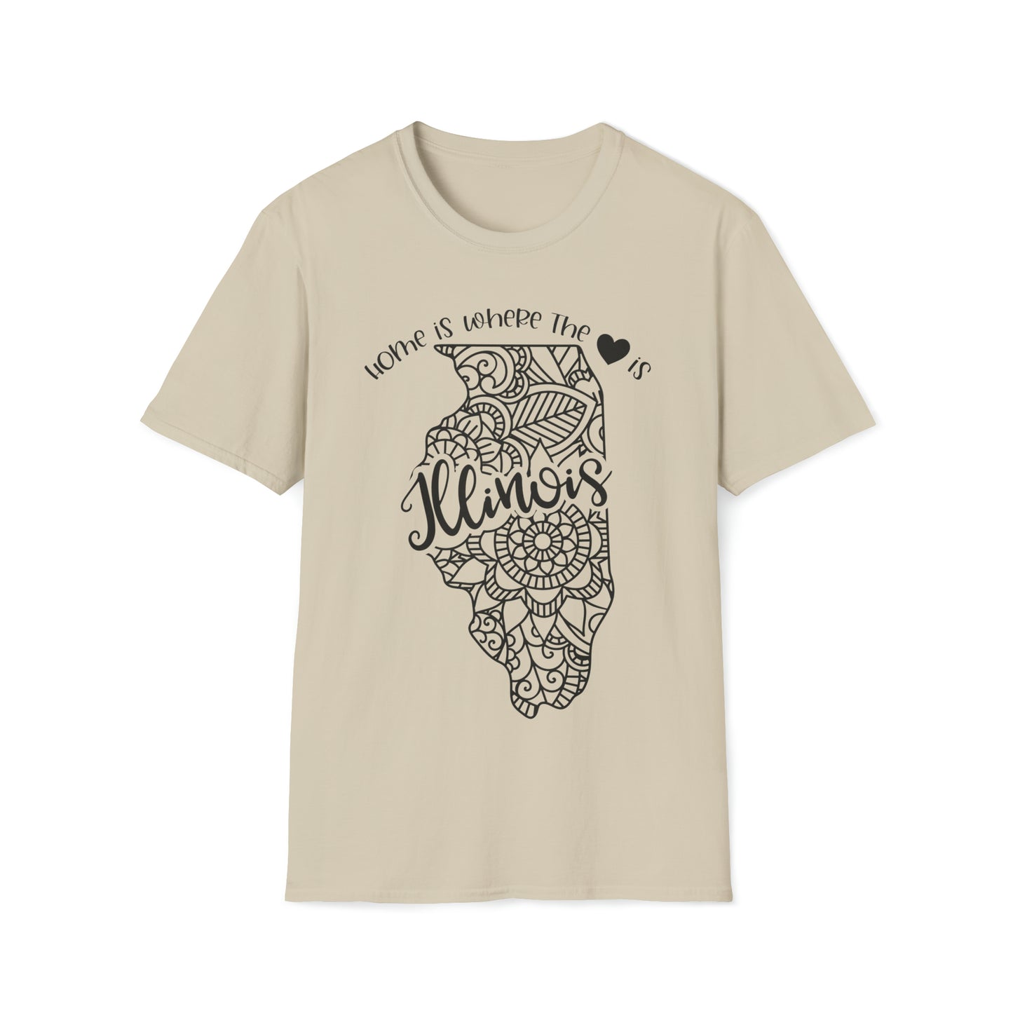 Illinois is Where the Heart is T-Shirt