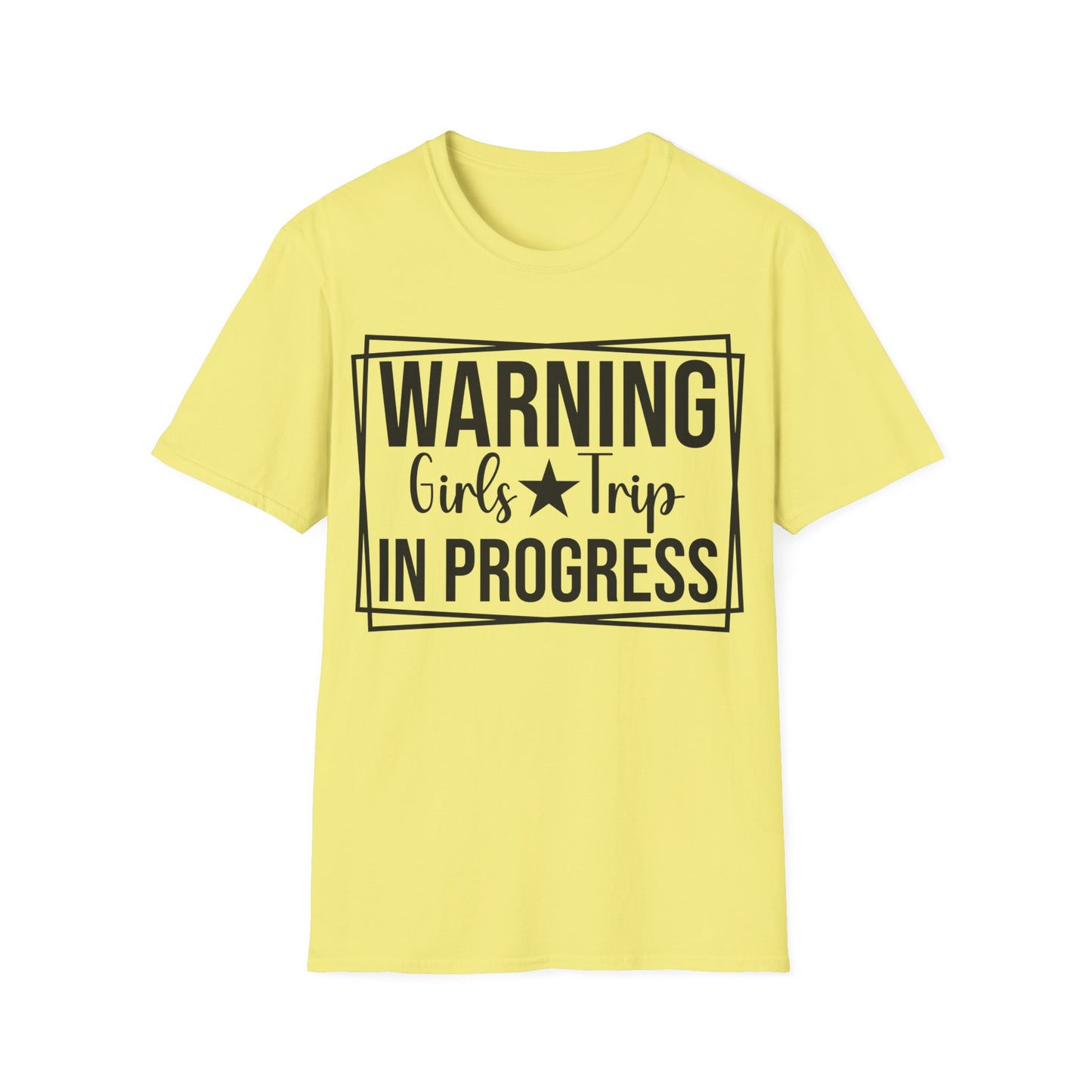 Warning Girls Trip in Progress T-Shirt