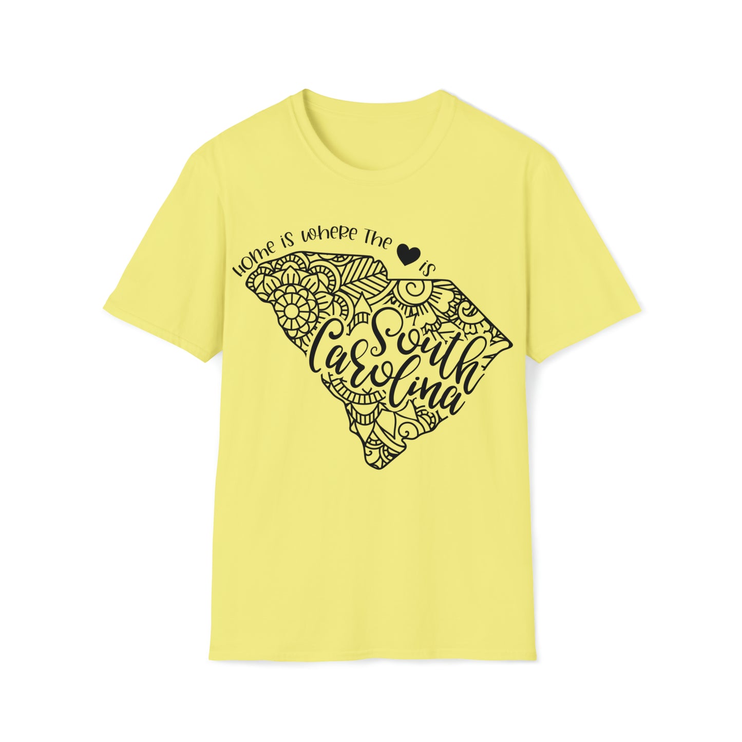 Home is Where the Heart is South Carolina T-Shirt