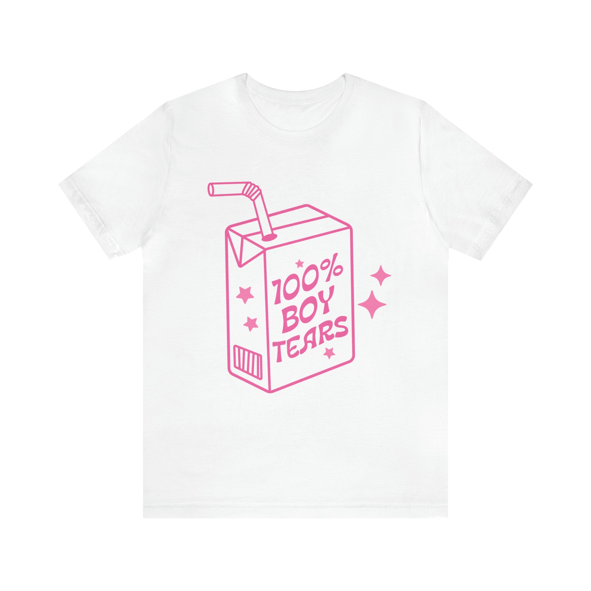 100% Boy Tears Funny Sarcastic Shirt for Girls