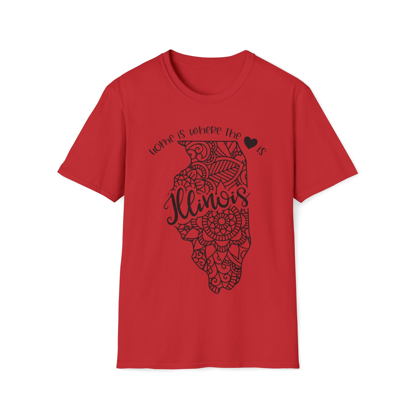 Illinois is Where the Heart is T-Shirt