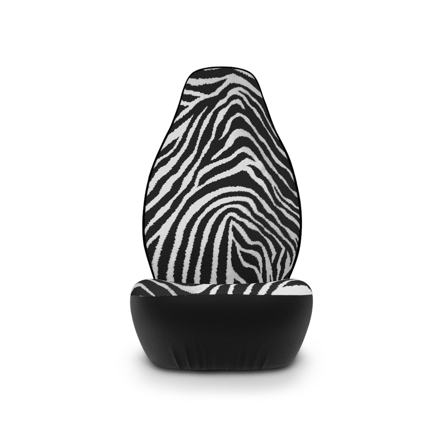 Zebra Animal Print Car Seat Cover